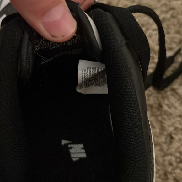 Nike Air Force 1 ‘07 size 8 panda colorway - Picture 8 of 8